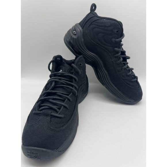 Nike Air Penny 2 Stussy Black Sneakers Shoes DQ5674-001 M7.5/W9 New - Picture 14 of 16